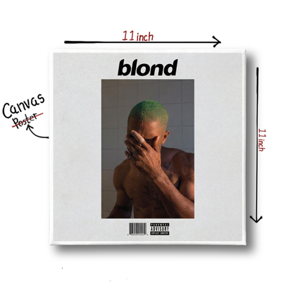 blonde - frank ocean wooden canvas