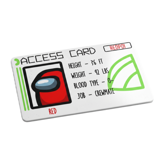 crewmate access card - among us