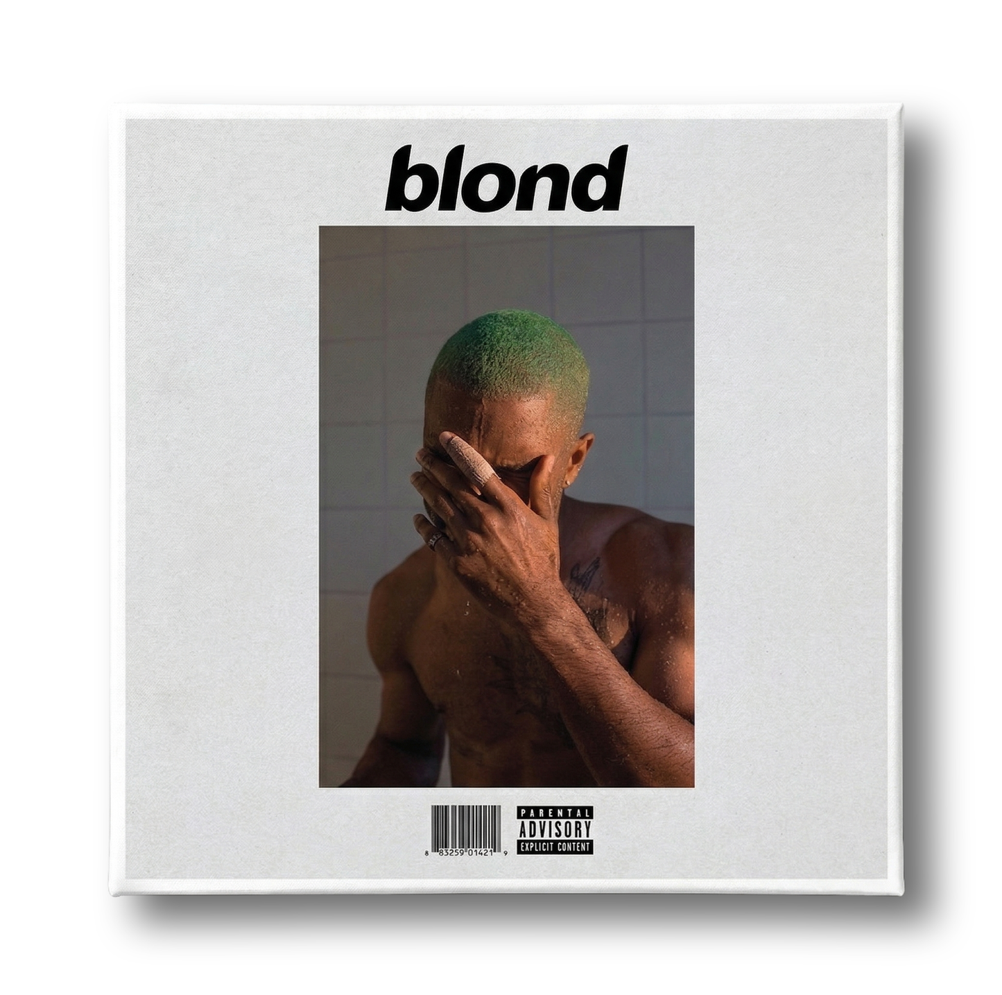 blonde - frank ocean wooden canvas