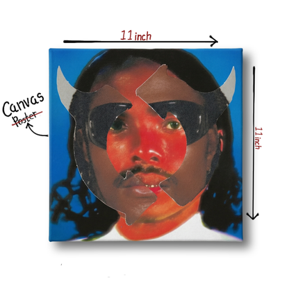 gemini rights - steve lacy wooden canvas