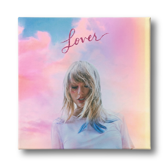 lover - taylor swift wooden canvas