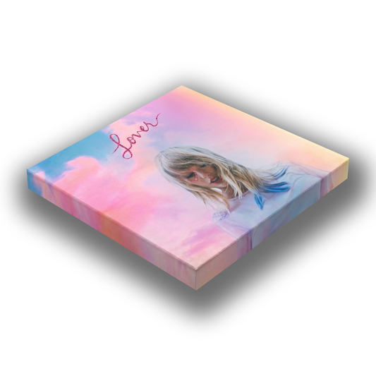 lover - taylor swift wooden canvas