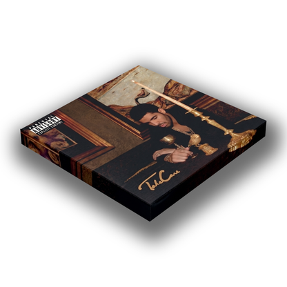 take care - drake wooden canvas