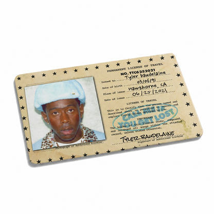 call me if you get lost travel license - tyler, the creator | customisable