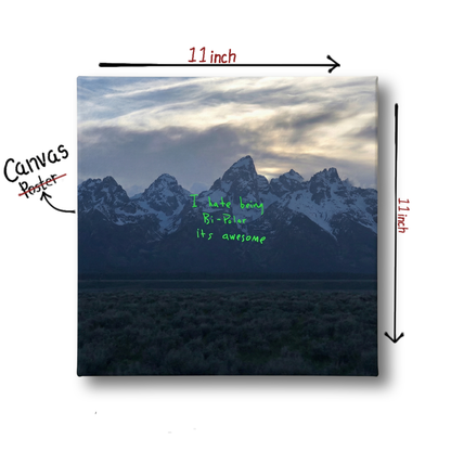 ye - kanye west wooden canvas